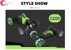 RC Dazzle Light Twist Car - Radiografisch Bestuurbare 4WD Stunt Auto - Offroad - TKKJ - Transformer Auto Met Hand En Afstandsbediening Bestuurbaar -Clipper Winkel 1801722828