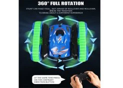 TKKJ RC Stunt Crawler - 2IN1 Afstand Bestuurbaar Speelgoed Auto 2.4GHZ - Oplaadbaar -Clipper Winkel 1802193519