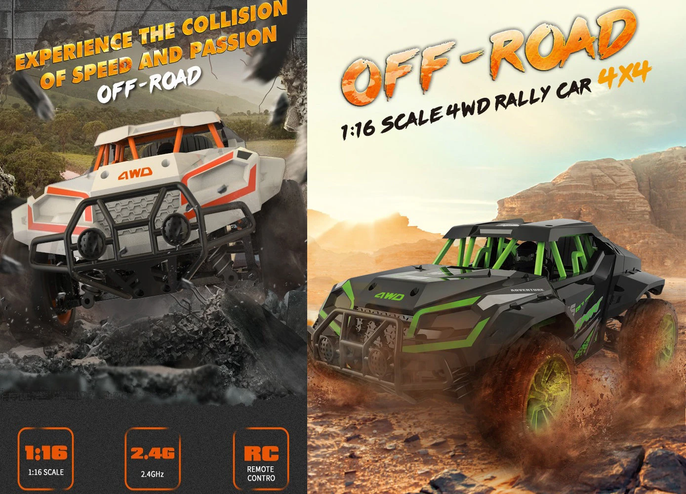 SkyTech RC Auto 4x4 WD Rally Sport Car - 25KM - 2.4ghz Afstand Bestuurbare Race Auto - 1:16 TKKJ 11 SkyTech RC Auto 4x4 WD Rally Sport Car - 25KM - 2.4ghz Afstand Bestuurbare Race Auto - 1:16 TKKJ - Afbeelding 9