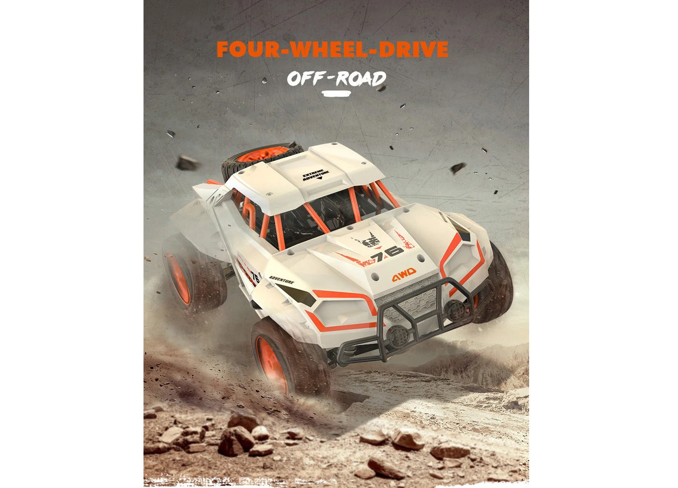 SkyTech RC Auto 4x4 WD Rally Sport Car - 25KM - 2.4ghz Afstand Bestuurbare Race Auto - 1:16 TKKJ 14 SkyTech RC Auto 4x4 WD Rally Sport Car - 25KM - 2.4ghz Afstand Bestuurbare Race Auto - 1:16 TKKJ - Afbeelding 12