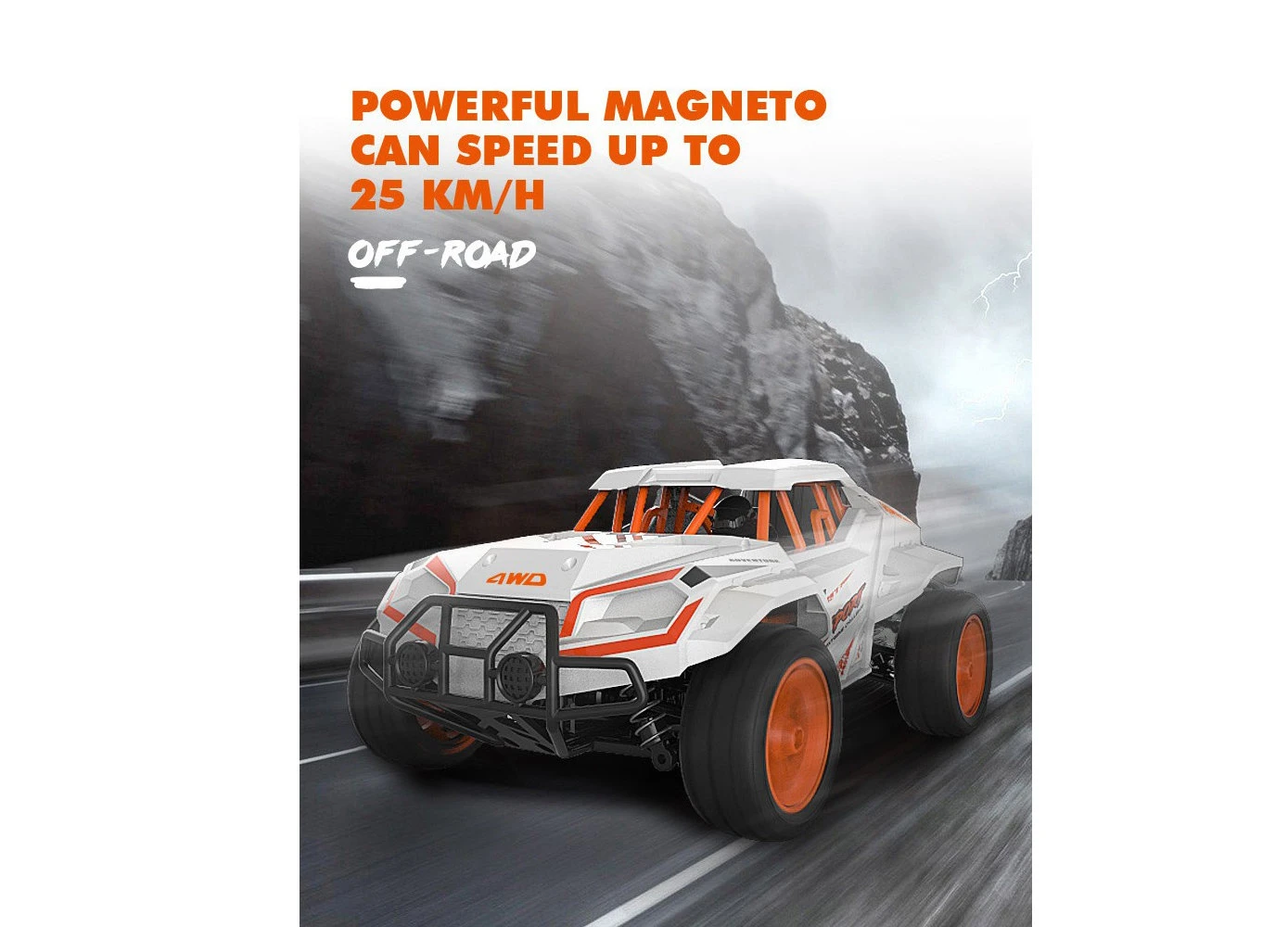 SkyTech RC Auto 4x4 WD Rally Sport Car - 25KM - 2.4ghz Afstand Bestuurbare Race Auto - 1:16 TKKJ 4 SkyTech RC Auto 4x4 WD Rally Sport Car - 25KM - 2.4ghz Afstand Bestuurbare Race Auto - 1:16 TKKJ - Afbeelding 2