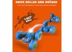 RC Stunt Auto Hyper Wheels - Dubbelzijdig - 360 Graden - 2.4ghz - Off Road Stunt Car - TKKJ - Radio Grafisch Bestuurbare Auto 1:28 19 RC Stunt Auto Hyper Wheels - Dubbelzijdig - 360 Graden - 2.4ghz - Off Road Stunt Car - TKKJ - Radio Grafisch Bestuurbare Auto 1:28 -Clipper Winkel 1844738991