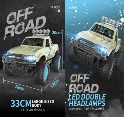 RC Auto 4x4 WD Rally 25km/u - TKKJ K06 - 2.4GHZ - OFF ROAD Sport Thunder Car - 1:16 -Clipper Winkel 1853951733
