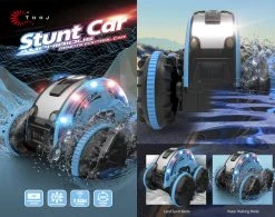 TKKJ Rc Stunt Auto & Boot 2in1 Amphibious 2.4Ghz 4WD -Clipper Winkel 1854579144