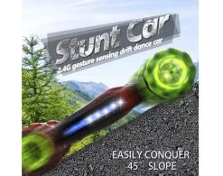 Hand Bestuurbare Radio Grafisch Auto - 2.4GHZ 4WD - Offroad RC Transformer Car - TKKJ - Met Handbediening En Afstandsbediening 2in1 -Clipper Winkel 1857257913