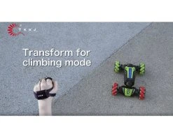 Hand Bestuurbare Radio Grafisch Auto - 2.4GHZ 4WD - Offroad RC Transformer Car - TKKJ - Met Handbediening En Afstandsbediening 2in1 -Clipper Winkel 1857258162