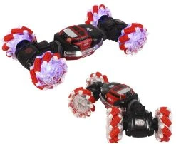 DA HUA TOYS RC Dubbelzijdig Monster Crawler Met LED Licht En Geluid- Hand Bestuurbare Auto -Clipper Winkel 1857950694