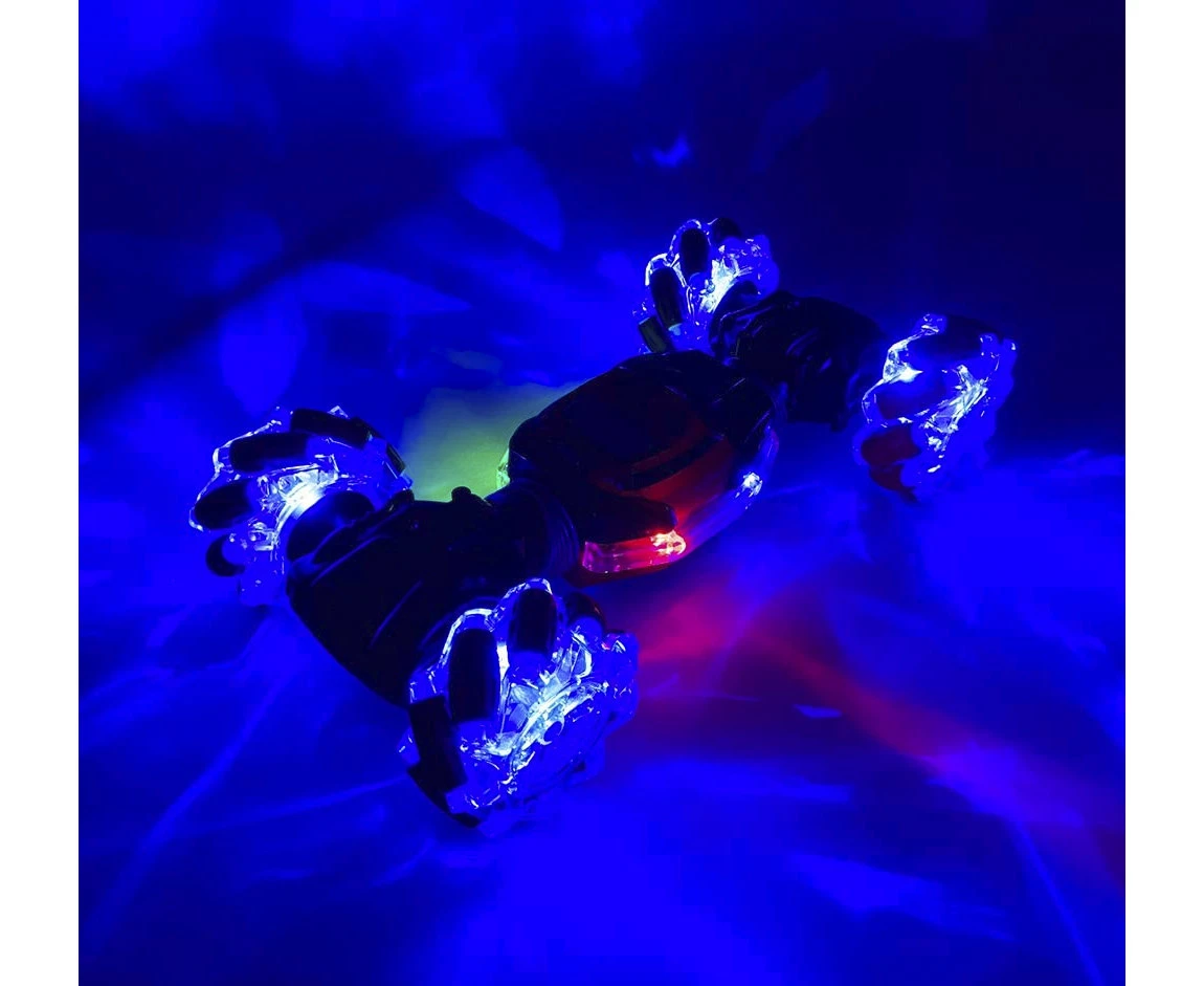 DA HUA TOYS RC Stunt Car 4WD 2.4GHz - Dubbelzijdig Monster Crawler - Hand Bestuurbare Radio Grafisch Auto 10 DA HUA TOYS RC Stunt Car 4WD 2.4GHz - Dubbelzijdig Monster Crawler - Hand Bestuurbare Radio Grafisch Auto - Afbeelding 8