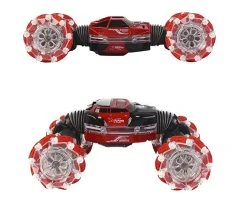 DA HUA TOYS RC Stunt Car 4WD 2.4GHz - Dubbelzijdig Monster Crawler - Hand Bestuurbare Radio Grafisch Auto 24 DA HUA TOYS RC Stunt Car 4WD 2.4GHz - Dubbelzijdig Monster Crawler - Hand Bestuurbare Radio Grafisch Auto -Clipper Winkel 1857961443