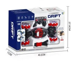 DA HUA TOYS RC Stunt Car 4WD 2.4GHz - Dubbelzijdig Monster Crawler - Hand Bestuurbare Radio Grafisch Auto 25 DA HUA TOYS RC Stunt Car 4WD 2.4GHz - Dubbelzijdig Monster Crawler - Hand Bestuurbare Radio Grafisch Auto -Clipper Winkel 1857961452