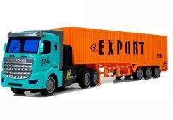Rc Vrachtwagen Met Trailer - Export Transporter Truck LOADING - 1:46 27MHZ - Afstand Bestuurbaar Vrachtwagen - Oplaadbaar -Clipper Winkel 1864752693
