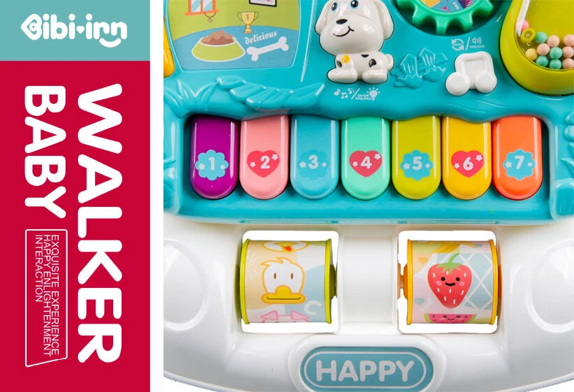 Baby Walker - Educatief Babyspeelgoed - Baby Loopspeelgoed - Met Licht En Geluiden 6 Baby Walker - Educatief Babyspeelgoed - Baby Loopspeelgoed - Met Licht En Geluiden - Afbeelding 4