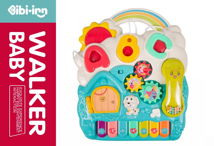Baby Walker - Educatief Babyspeelgoed - Baby Loopspeelgoed - Met Licht En Geluiden 5 Baby Walker - Educatief Babyspeelgoed - Baby Loopspeelgoed - Met Licht En Geluiden - Afbeelding 3