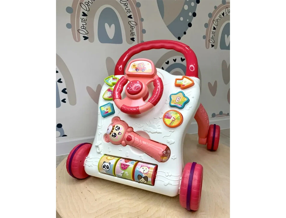 Baby Walker - Educatief Babyspeelgoed - Met Muziek En Lichtjes - Baby Loopspeelgoed Blauw 10 Baby Walker - Educatief Babyspeelgoed - Met Muziek En Lichtjes - Baby Loopspeelgoed Blauw - Afbeelding 8
