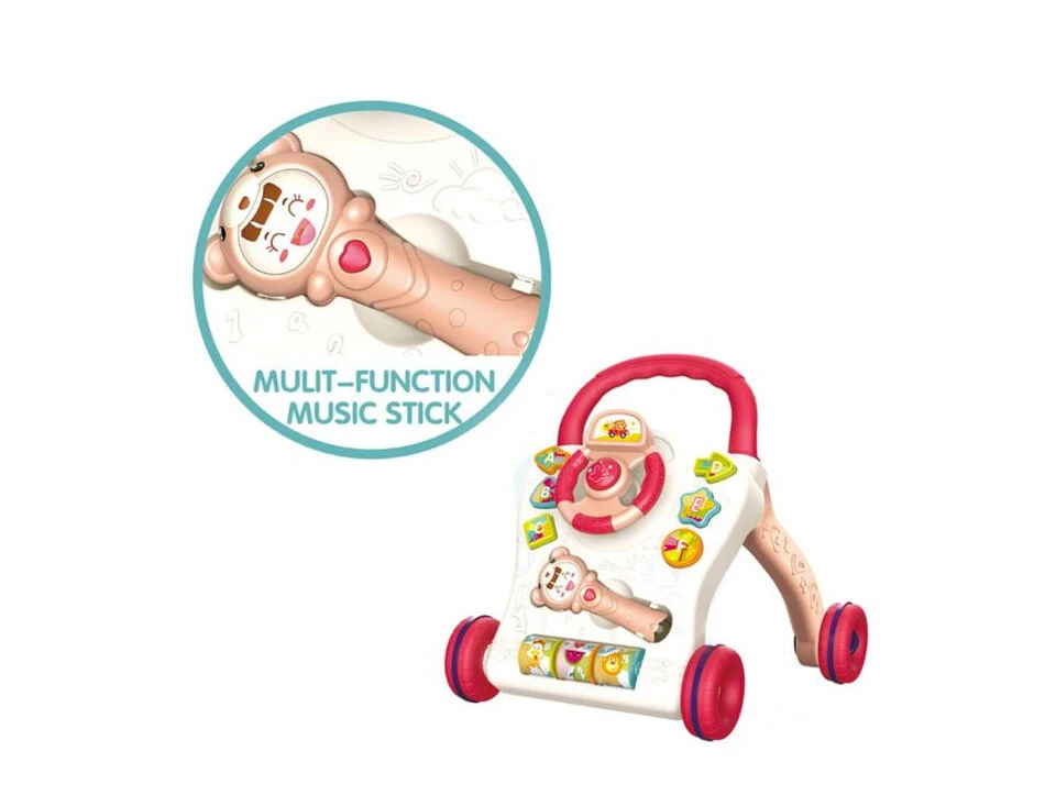 Baby Walker - Educatief Babyspeelgoed - Met Muziek En Lichtjes - Baby Loopspeelgoed 6 Baby Walker - Educatief Babyspeelgoed - Met Muziek En Lichtjes - Baby Loopspeelgoed - Afbeelding 4