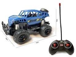 24WINKELEN RC Politie Auto - Afstand Bestuurbare Rock Crawler - Speelgoed Auto 1:28 - Storm Off-road Car