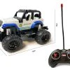 Rc Politie Auto - Afstand Bestuurbare Rock Crawler - Speelgoed Auto 1:28 - Storm Off-road Car