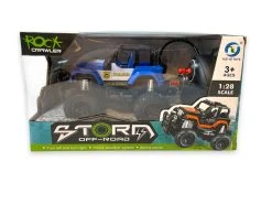 24WINKELEN Rc Politie Auto - Afstand Bestuurbare Rock Crawler - Speelgoed Auto 1:28 - Storm Off-road Car -Clipper Winkel 1877661033