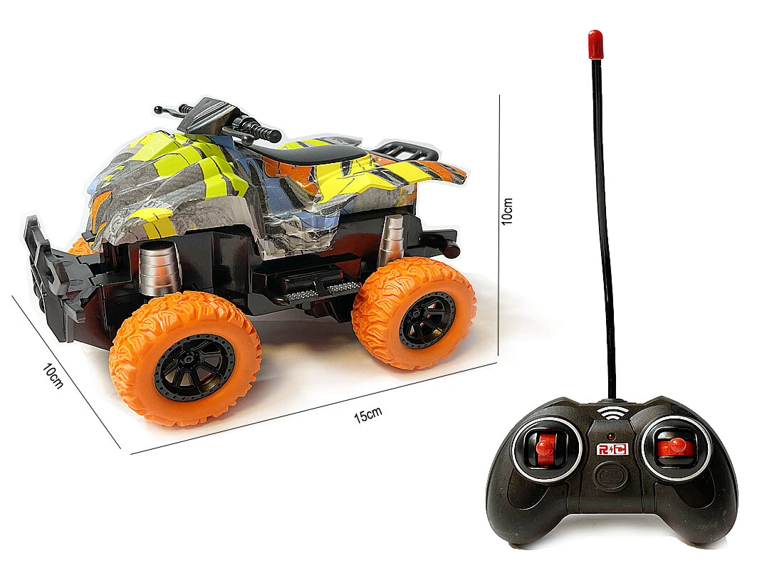24WINKELEN Rc Quad - Afstand Bestuurbare Rock Crawler - Speelgoed Quad 1:28 - Storm Off-road Quad 3 24WINKELEN Rc Quad - Afstand Bestuurbare Rock Crawler - Speelgoed Quad 1:28 - Storm Off-road Quad