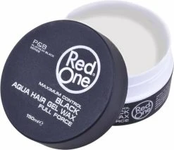 Red One Black Full Force - Maximum Control - Aqua Hair Wax 150 Ml Zwart