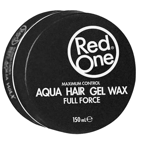 Red One Black Full Force - Maximum Control - Aqua Hair Wax 150 Ml Zwart 4 Red One Black Full Force - Maximum Control - Aqua Hair Wax 150 Ml Zwart - Afbeelding 2