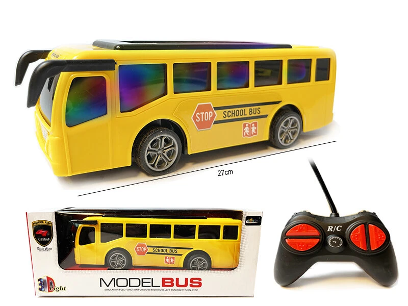 24WINKELEN Radiografisch Bestuurbare Bus - 3D Led Licht - RC Tour Bus Speelgoed 3 24WINKELEN Radiografisch Bestuurbare Bus - 3D Led Licht - RC Tour Bus Speelgoed