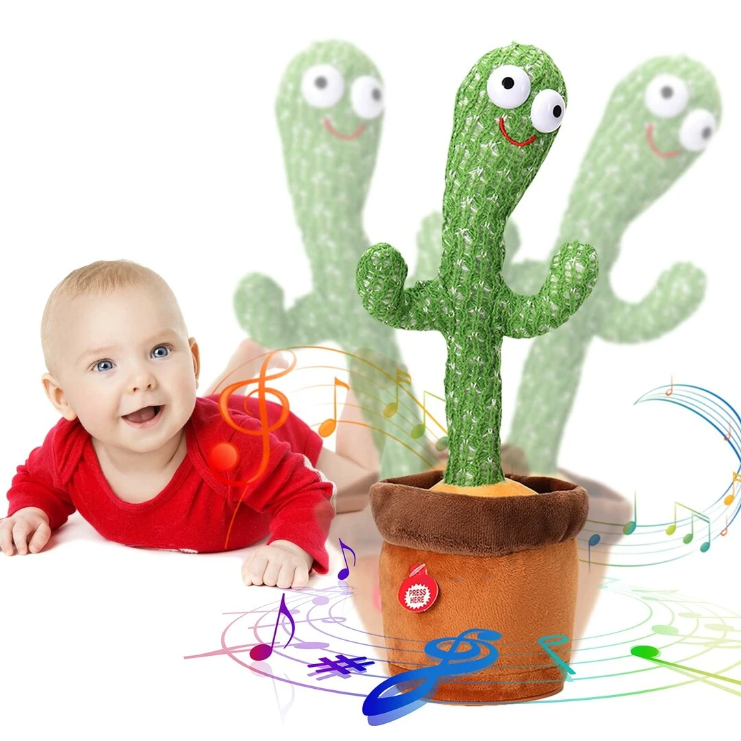 Talking Cactus 32CM Oplaadbaar - Dansende En Pratende Interactieve Knuffel - Bekend Van TikTok - Dancing Cactus - Voice Opname - Pluche Speelgoed 12 Talking Cactus 32CM Oplaadbaar - Dansende En Pratende Interactieve Knuffel - Bekend Van TikTok - Dancing Cactus - Voice Opname - Pluche Speelgoed - Afbeelding 10
