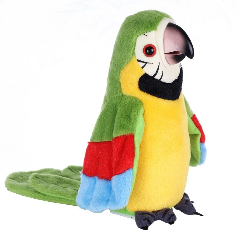 Pratende Papegaai Speelgoed- Talking Parrot 9 Pratende Papegaai Speelgoed- Talking Parrot - Afbeelding 7