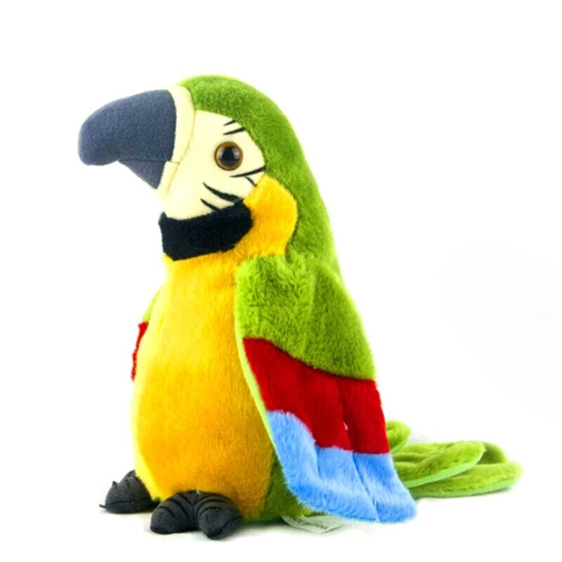 Pratende Papegaai Speelgoed- Talking Parrot 6 Pratende Papegaai Speelgoed- Talking Parrot - Afbeelding 4