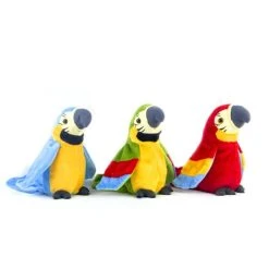 Pratende Papegaai - Talking Parrot - Pratende Interactieve Knuffel - Bekend Van TikTok - Voice Opname - Kinderen/Baby - Speelgoed -Clipper Winkel 1886089779