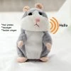 Pratende Hamster - Talking Hamster - Pratende Interactieve Knuffel - Bekend Van TikTok - Voice Opname, Zingen En Bewegen - Kinderen/Baby - Speelgoed