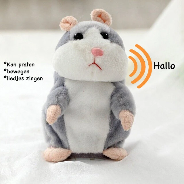 Pratende Hamster - Talking Hamster - Pratende Interactieve Knuffel - Bekend Van TikTok - Voice Opname, Zingen En Bewegen - Kinderen/Baby - Speelgoed 3 Pratende Hamster - Talking Hamster - Pratende Interactieve Knuffel - Bekend Van TikTok - Voice Opname, Zingen En Bewegen - Kinderen/Baby - Speelgoed
