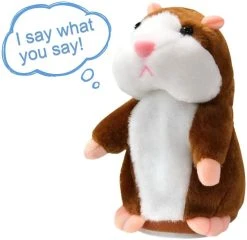 Pratende Hamster - Talking Hamster - Pratende Interactieve Knuffel - Bekend Van TikTok - Voice Opname, Zingen En Bewegen - Kinderen/Baby - Speelgoed 22 Pratende Hamster - Talking Hamster - Pratende Interactieve Knuffel - Bekend Van TikTok - Voice Opname, Zingen En Bewegen - Kinderen/Baby - Speelgoed -Clipper Winkel 1886342520