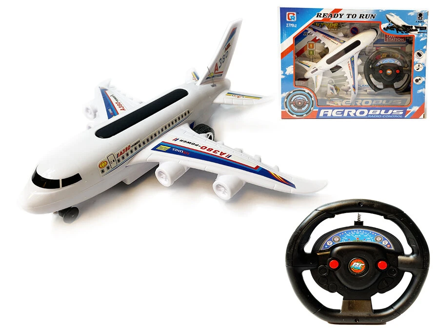 24WINKELEN Radiografisch Bestuurbare Vliegtuig - 27MHZ - A380 RC Air Plane - Wit 3 24WINKELEN Radiografisch Bestuurbare Vliegtuig - 27MHZ - A380 RC Air Plane - Wit