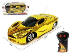 24WINKELEN RC Auto - Radiografisch Auto Op Afstand Voor Kinderen - 1:24 - Speelgoed Auto 27mhz - Speed Of Passion Gold