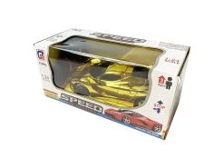 24WINKELEN RC Auto - Radiografisch Auto Op Afstand Voor Kinderen - 1:24 - Speelgoed Auto 27mhz - Speed Of Passion Gold -Clipper Winkel 1888610619