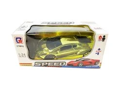 24WINKELEN RC Auto - Radiografisch Auto Op Afstand Voor Kinderen - 1:24 - Speelgoed Auto 27mhz - Speed Of Passion Gold -Clipper Winkel 1888616478