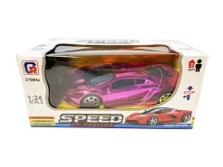 24WINKELEN RC Auto - Radiografisch Auto Op Afstand Voor Kinderen - 1:24 - Speelgoed Auto 27mhz - Speed Of Passion Purple -Clipper Winkel 1888617060