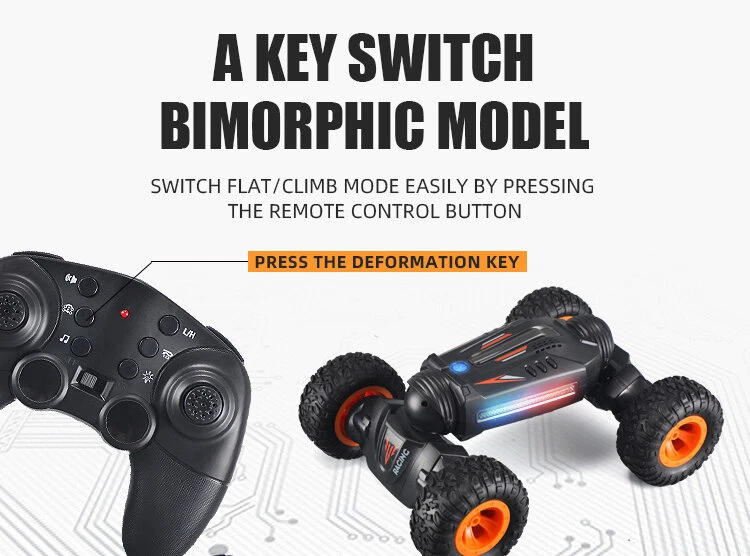 TKKJ RC Twist Auto 2.4ghz - Transformeert Laag/hoog - Rc Stunt Car 9 TKKJ RC Twist Auto 2.4ghz - Transformeert Laag/hoog - Rc Stunt Car - Afbeelding 7