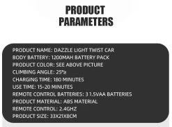 TKKJ RC Twist Auto 2.4ghz - Transformeert Laag/hoog - Rc Stunt Car 28 TKKJ RC Twist Auto 2.4ghz - Transformeert Laag/hoog - Rc Stunt Car -Clipper Winkel 1888996656