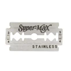 Scheermesjes 200 SUPERMAX BLADES - Stainless Double Edged Mesjes - 20x10 Stuks Kappers Mesje -Clipper Winkel 1889858013