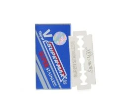 Scheermesjes 200 SUPERMAX BLADES - Stainless Double Edged Mesjes - 20x10 Stuks Kappers Mesje -Clipper Winkel 1889858460