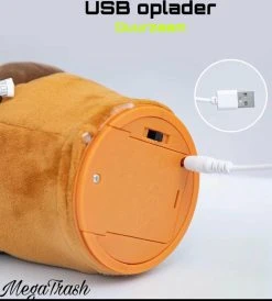 Pratende Eend Met Kostuum - Oplaadbaar - Dansende En Pratende Interactieve Knuffel 32CM - Bekend Van TikTok - Talking & Dancing Duck - Voice Opname - 120 Liedjes - Pluche Speelgoed -Clipper Winkel 1890278298