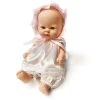 Ledy Toys Reborn Babypop Met Kapje - Schattige Baby Pop Bonnie - Zachte Knuffel Pop - 20CM