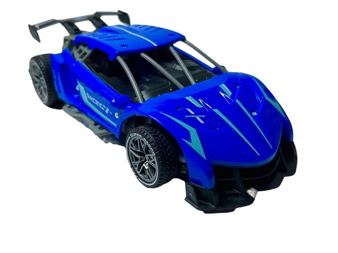 DA HUA TOYS Spray Racing Sport Car - Radiografisch Bestuurbare Auto - 2.4gh Met Rook 8 DA HUA TOYS Spray Racing Sport Car - Radiografisch Bestuurbare Auto - 2.4gh Met Rook - Afbeelding 6