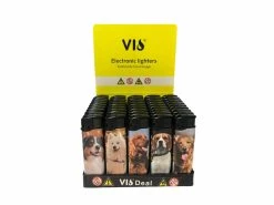 Unilite Aanstekers Klik 50 Stuks Hondjes Print -Clipper Winkel 1912366512