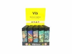 Unilite Klik Aanstekers Schildpadden Print 50 Stuks -Clipper Winkel 1912922712