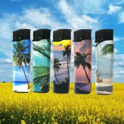 Unilite Aanstekers Klik 50 Stuks Met Strand Print -Clipper Winkel 1912983312