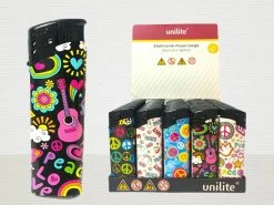 Unilite Aanstekers 50 Stuks Met Print - Navulbaar