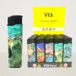 Unilite Klik Aanstekers Schildpadden Print 50 Stuks